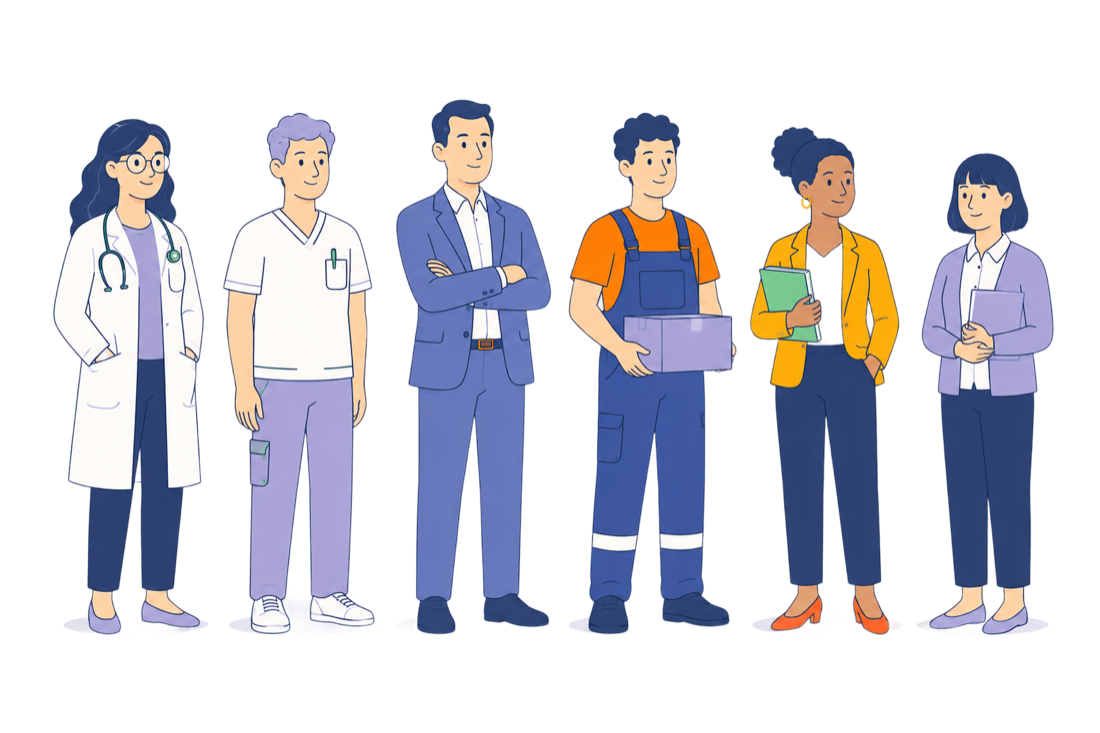 Les métiers de l'équipe pluridisciplinaire de MIST Normandie